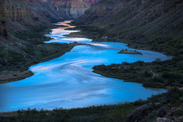 The view downriver from Nankoweap’s historic native American granary site is one of the iconic views of the American West.